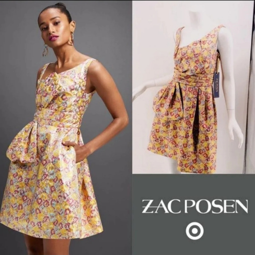 Zac posen brand floral dress